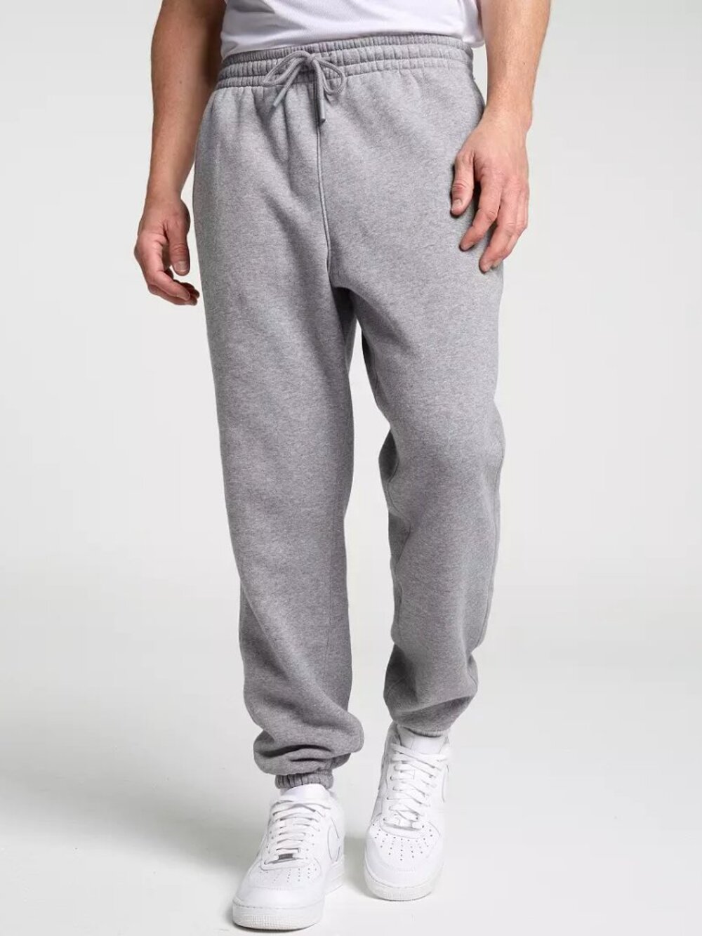 DSG Men's Gray Fleece Jogger Sweatpants